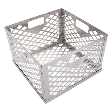 HEAT WAVE Stainless Steel Firebox Charcoal Basket HE2178992